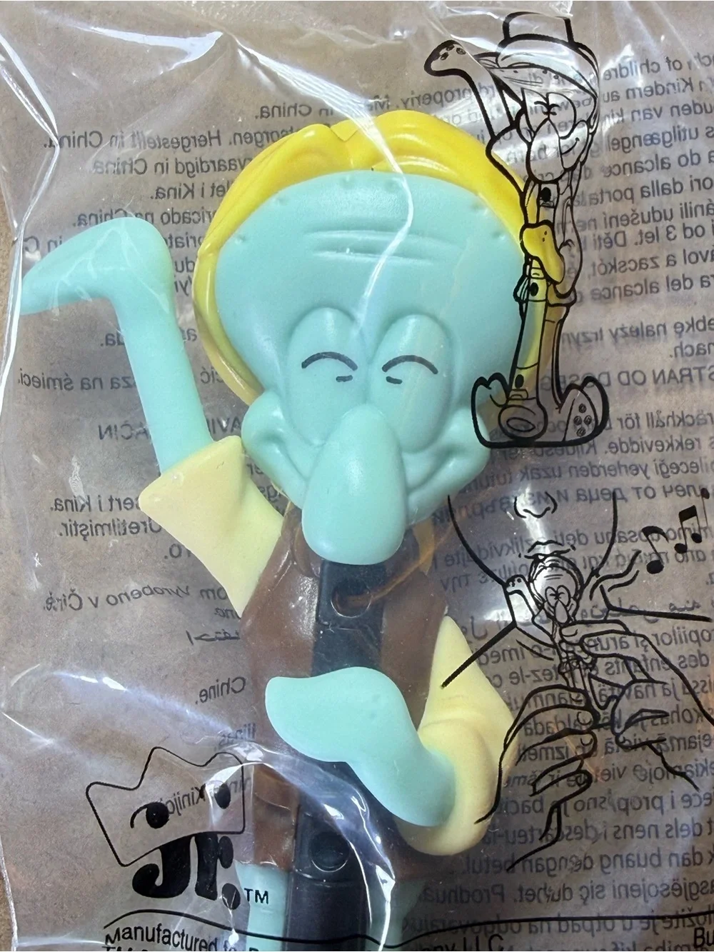 Burger King 2025 The SpongeBob Movie Search for SquarePants Squidward Toy NWT